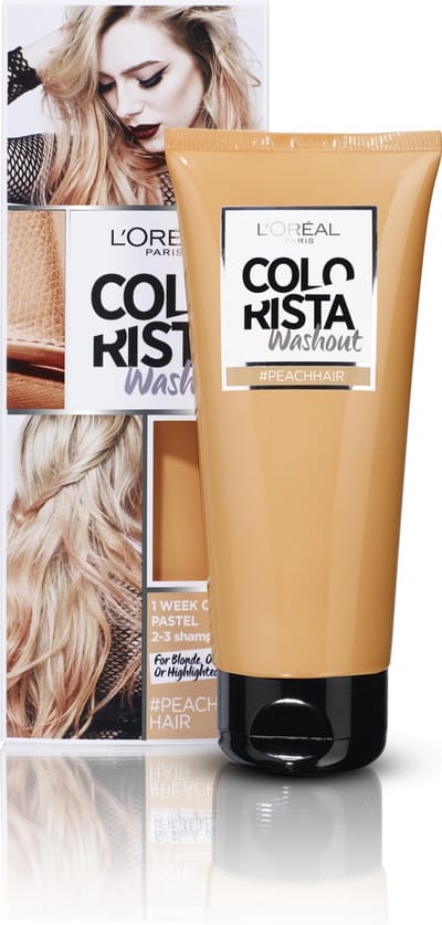 L'Oréal Paris Colorista Washout Haarverf- Peach - 1 Tot 2 Weken Kleuring