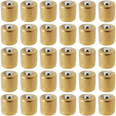 Dailygoody - Druk Fit Knop - 8mm Olie Nozzle Set - Voor Smering - Messing - Ideaal voor Machines - Geschikt voor Metaalbewerking