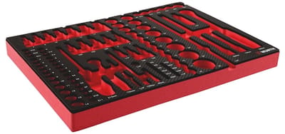 Wurth - Systeeminlay 8.4.1, dopsleutel 1/4 inch en 1/2 inch - Systeeminlay 8.4.1, dopsleutel 1/4 inch en 1/2 inch x 1 st