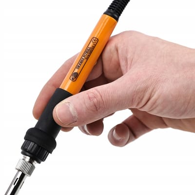 Rosfix Pitbull OP60W Soldeerbout Set 9-in-1 - Regelbare 60W Soldeerbout - 200–450°C, Sn25Pb75 0,8mm