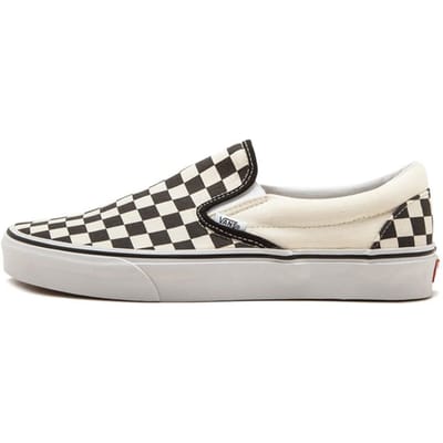 Vans Classic Slip-On Classic Checkerboard Low-Top Skateschoenen Unisex Sneakers Zwart Wit VN-0EYEBWW 39