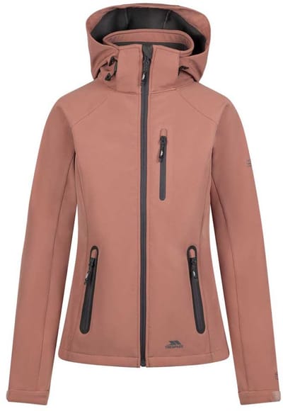 Trespass Bela Ii Softshelljack Roze S Vrouw