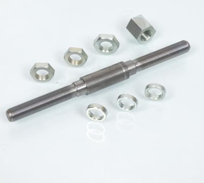 voorwielas voor peugeot 103 bromfiets Ø11/15mm l158mm / m11 p100 nieuw