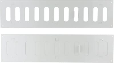 Ventilatierooster Wandrooster 300 mm x 100 mm - Insectenbescherming, Afsluitbaar en Weerbestendig