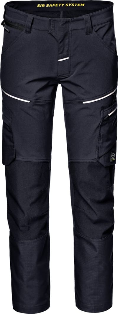 SIR SAFETY GEMINI GUARD Werkbroek HEREN Veiligheidsbroek Donkerblauw - Waterafstotend - Vierweg Stretch