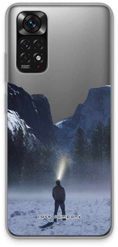 Case Company® - Hoesje geschikt voor Xiaomi Redmi Note 11 hoesje - Wanderlust - Soft Cover Telefoonhoesje - Bescherming aan alle Kanten en Schermrand