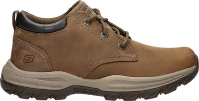 Skechers Knowlson Relaxed Fit heren veterboot - Bruin - Maat 40