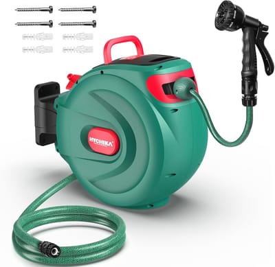 Wandslangbox 20 m - Tuinslanghaspel voor effectief tuinonderhoud