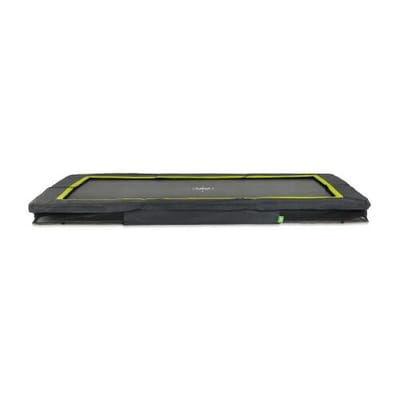 EXIT Silhouette Sporttrampoline 214x305cm - Inground - Ingraaftrampoline - Rechthoekig - Voor Kinderen - Zwart