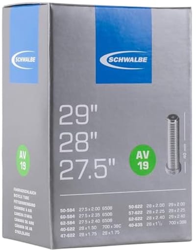 Kruisband AV19 Unisex binnenband, zwart, 40 mm