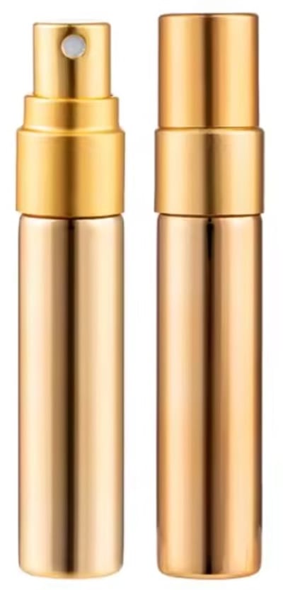 Luxe Parfumverstuiver I Parfum Flesje I Mini Parfum Flesje I Reisflesje Parfum I Reisflesje I Hervulbaar I 5 ML I Goud