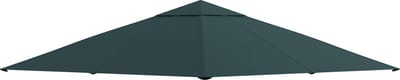 Outsunny - Partytentdak - 298 x 298 cm - Polyester - Donkergrijs