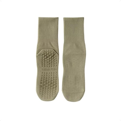 Glam and Go - Pilates Sokken - Grip Sokken - Yoga Sokken - Groen