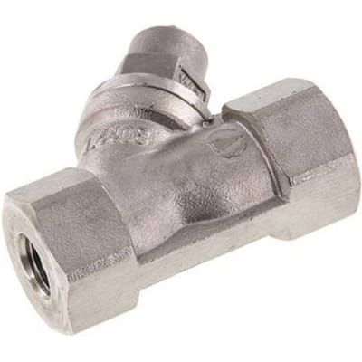 G 1/4'' RVS Y-filter 0.25 mm Maaswijdte 40 Bar - SLS-F-014