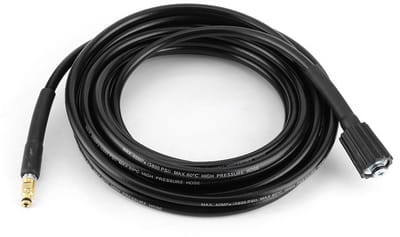 Dailygoody - Hogedrukreinigingsslang - Vervangingsslang - Duurzaam en slijtvast - 15m - Auto wasslang - 40MPa 5800PSI - Geschikt voor K2 K3 K4 K5