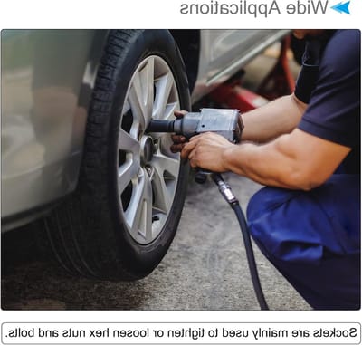 Diepe Steeksleutel Set met 17mm Steeksleutel en 1/4" Adapter - Ideaal voor Elektrisch Gereedschap, Klusprojecten en Onderhoud