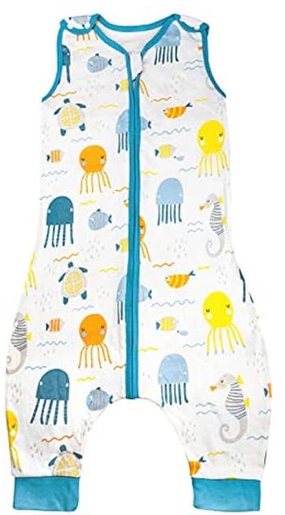 Zomerslaapzak met Voetjes voor Baby's - Ademend en Draagbaar met 0,5 Tog
