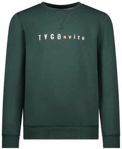 Tygo & Vito winter sweater jongens - groen