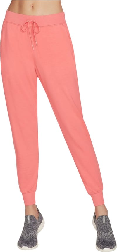 Skechers Skechluxe Restful Jogger Pant, Vrouwen, Roze, Broek, maat: XL