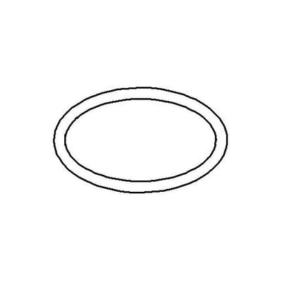 Dornbracht replacement O-ring 34x2.5 for odor trap 09141014990