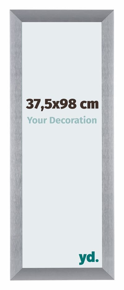 Your Decoration - Fotolijst 37,5x98 cm - Aluminium - Zilver Geborsteld - Tucson