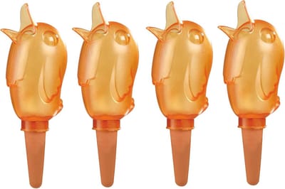 Scheurich set van 4 gietballen 220ml oranje waterdispenser Bördy M (oranje) waterreservoir