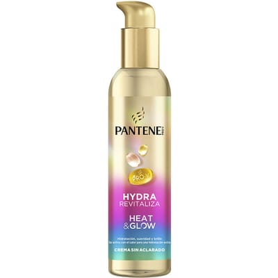 Pantene Hydra Revitaliza Brillo & Protector Calor Crema 135 ml