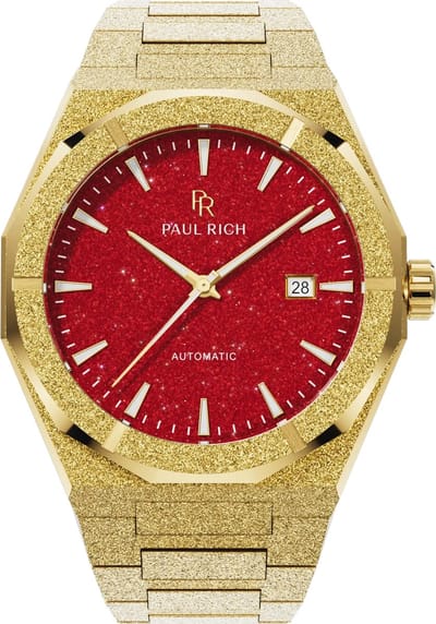 Paul Rich Frosted Star Dust II Gold Red FSDA07 Automatic horloge