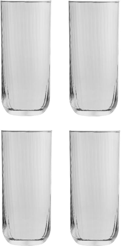 Royal Leerdam | Lynae longdrinkglazen - 4 stuks - 400 ml - waterglazen - drinkglazen