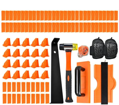 Laminaat Gereedschap Set - Vloer Installatie Tool - Laminaat Leggen - Massieve Rubberen Kop