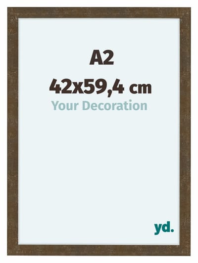 Your Decoration - Fotolijst A2 42x59,4 cm - MDF - Goud Antiek - Como