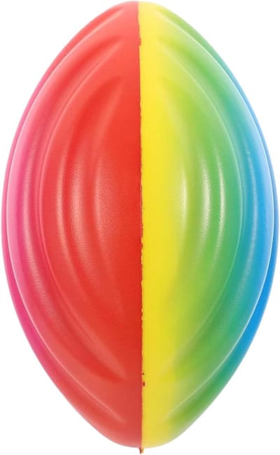 Voetbal voor peuters - Kleine bal - Binnen en buiten - Zachte schuimconstructie - 18 cm - Kleurrijk