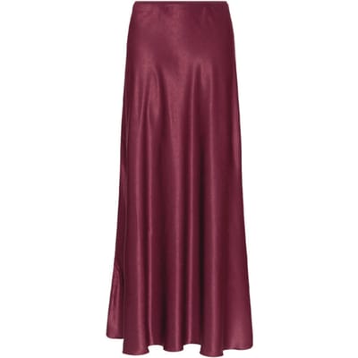 MSCH Copenhagen Mschnicolette Ullas Skirt Rokken Dames - Bordeaux - Maat XS