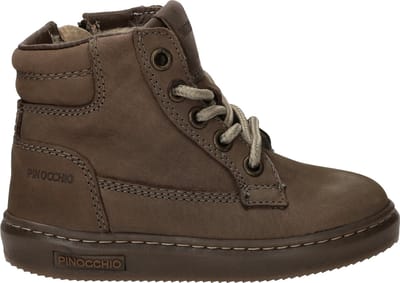 Pinocchio P2187 Boots Jongens - Taupe - Maat 24
