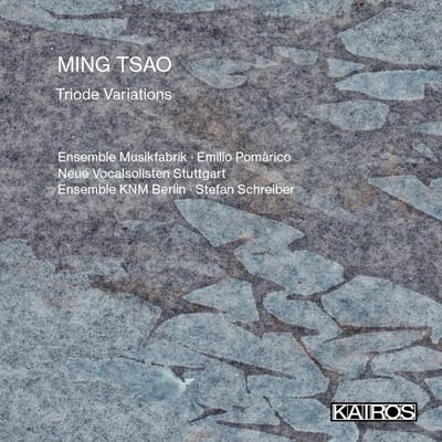 Ensemble Musikfabrik & Neue Vocalsolisten Stuttgart - Min Tsao: Triode Variations (CD)