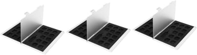 Telefoon Kaarthouder - SIM Kaart Organizer - Kaarten Opbergen - Aluminium Legering - 9x6x1 cm - Zilver