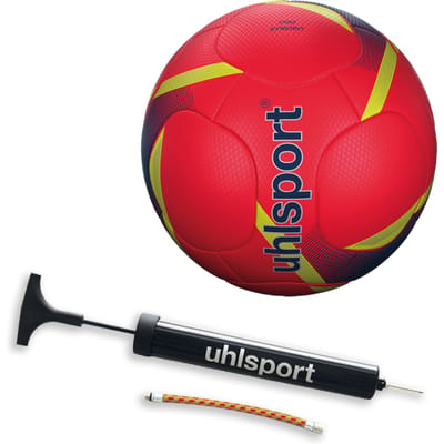 Uhlsport Pro Synergy + Gratis Uhlsport Balpomp - Keepershandschoenen - Maat 5