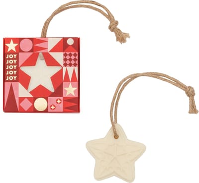 Castelbel, Kerst, Handzeep, Ster aan een touwtje, mooi decoratief, frisse geur
