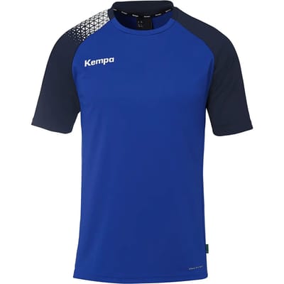 Kempa Ambition 28 Shirt Korte Mouw Heren - Royal / Marine | Maat: L