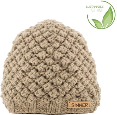 SINNER TimberLINE III BEANIE - SAND - Unisex - Maat One size