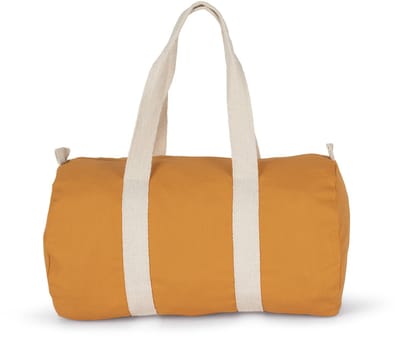 Kimood Reistas van katoencanvas KI0632 - Cumin Yellow / Natural - One size