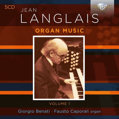 Fausto Caporali & Giorgio Benati - Langlais: Organ Music, Volume 1 (5 CD)