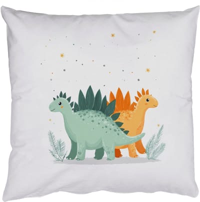 Sierkussens - Kussentjes Woonkamer - 50x50 cm - Planten - Sterren - Dinosaurussen - Oranje