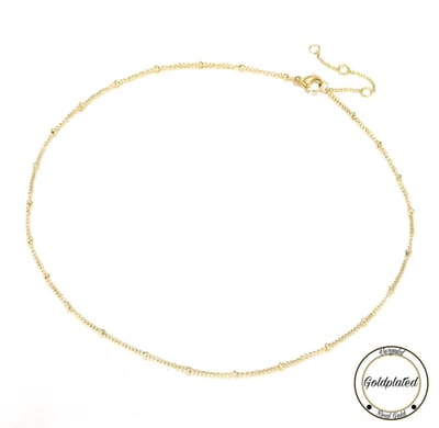 Minimalistisch Ketting | Goldplated | Goudkleurig | Minimalist Ketting | Dames Ketting | Dames Sieraden |