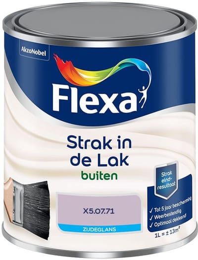 Flexa - Strak In De Lak Buitenlak Zijdeglans - X5.07.71 - Mengverf - 1 L