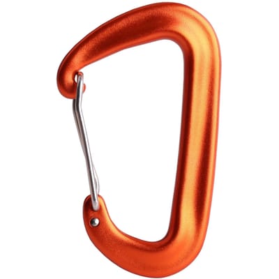 1/2 stuks 7075 Luchtvaartaluminium 12KN Snelle Bevestiging D-type Karabiner Hangmat Yoga Hoge Sterkte Gesp Veerhaak