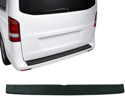 BinaParts Achterbumper Beschermer Geschikt voor Mercedes Vito / V-Klasse W447 2014-2026 – Zwart ABS – Bumperbescherming tegen Krassen