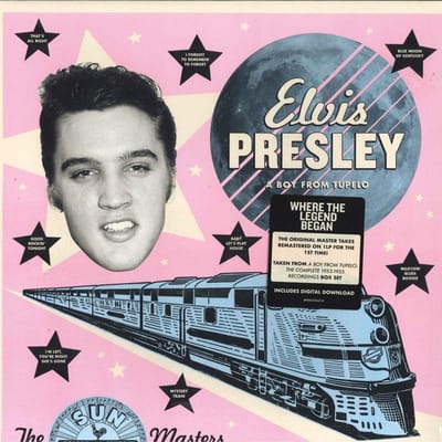 LP Plaat ELVIS PRESLEY - A Boy From Tupelo: The Sun Masters RCA43266 RCA, Legacy, Su 2017 US Rock gray