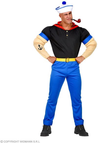 Super matroos Popeye pak volwassenen