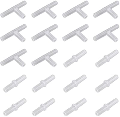 Dailygoody - Aquarium luchtventiel - Plastic luchtslang connectoren